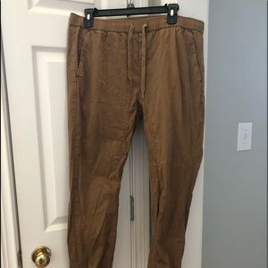 Brown Pac Sun Joggers cargo